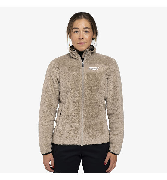 Womens sweatshirt Swix Infinity Pile Midlayer Full Zip W