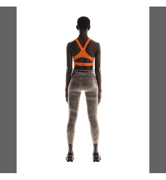 Womens Running Pants On Performance Tight 7/8 AOP