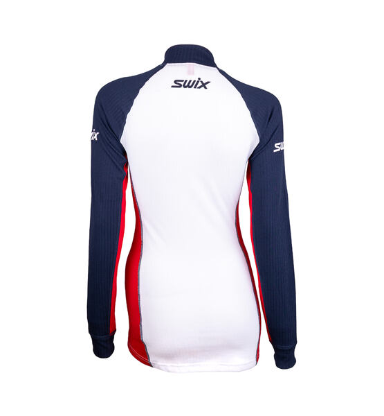 Womens functional T-shirt Swix RaceX Classic Half Zip W