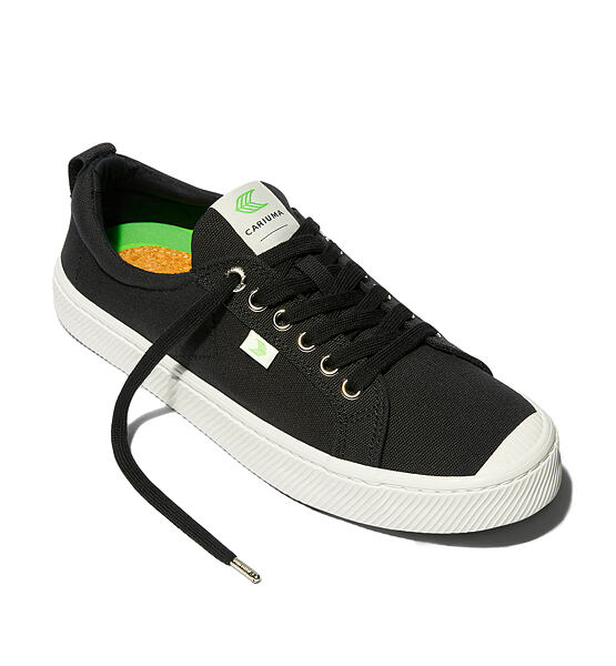 Mens leisure shoes Cariuma OCA Canvas Black
