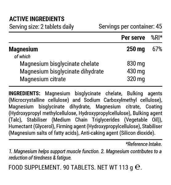 Recovery supplement Pillar Performance Triple Magnesium