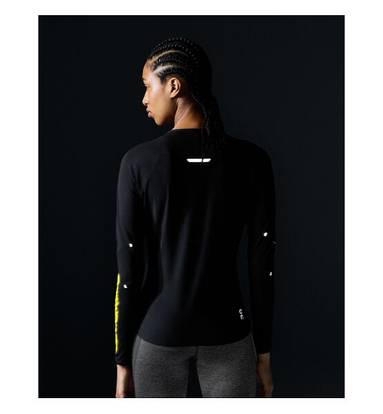 Womens running shirt On Performance Long-T Lumos