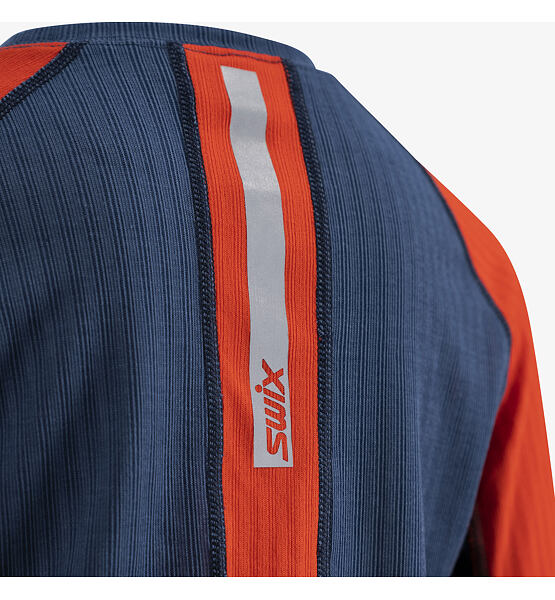 Junior functional T-shirt Swix Roadline RaceX Long Sleeve Jr