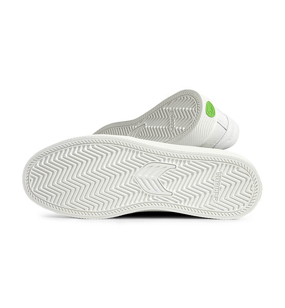Pánské volnočasové boty Cariuma SALVAS White Premium Leather Ice Logo Sneaker