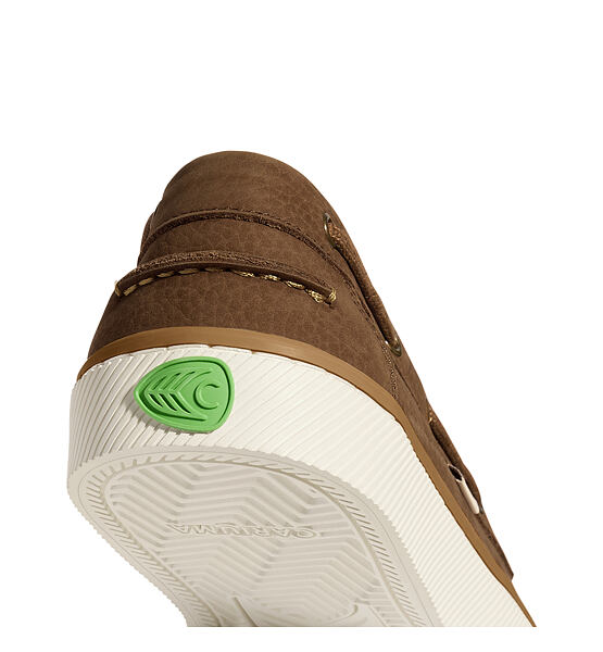 Pánské volnočasové boty Cariuma Mare Boat Shoe Mocha Nubuck