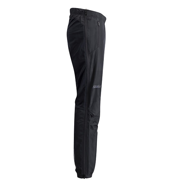 Mens cross-country ski pants Swix Infinity Hybrid Wind Full Zip Pants M