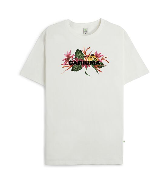 Cariuma T-Shirt Off-White Cariuma Flowers