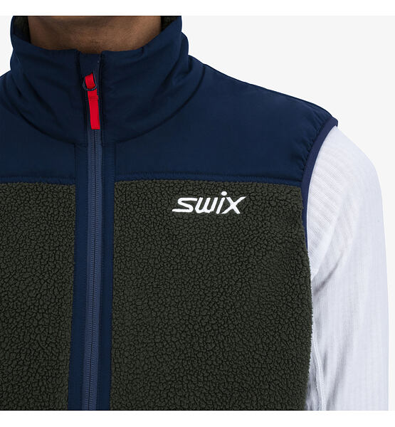Mens vest Swix Blizzard Midlayer Vest M