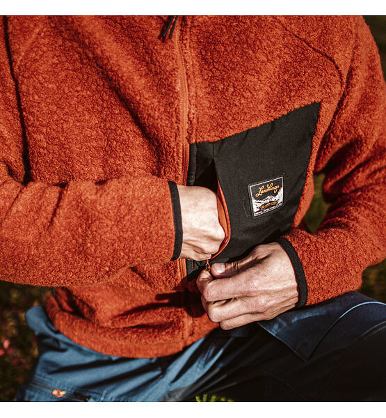 Mens merino sweatshirt Lundhags Flok Wool Ms Pile