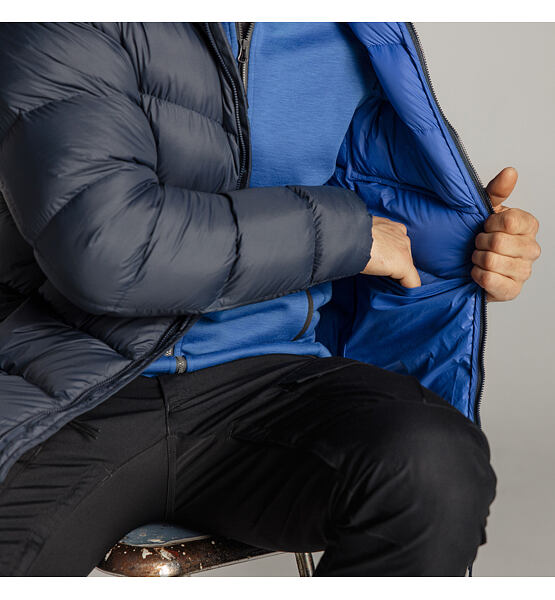 Mens down jacket Lundhags Fulu Down Hooded Jacket M