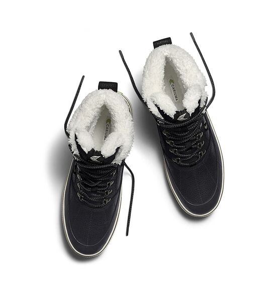 Pánské volnočasové boty Cariuma IBIRA Black Nubuck Boot