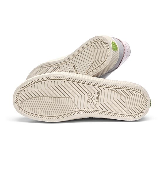 Dámské volnočasové boty Cariuma TOCA Nylon and Suede Light Grey