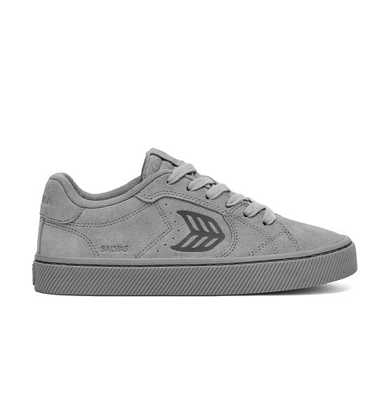 Womens leisure shoes Cariuma SALVAS Suede All Light Grey