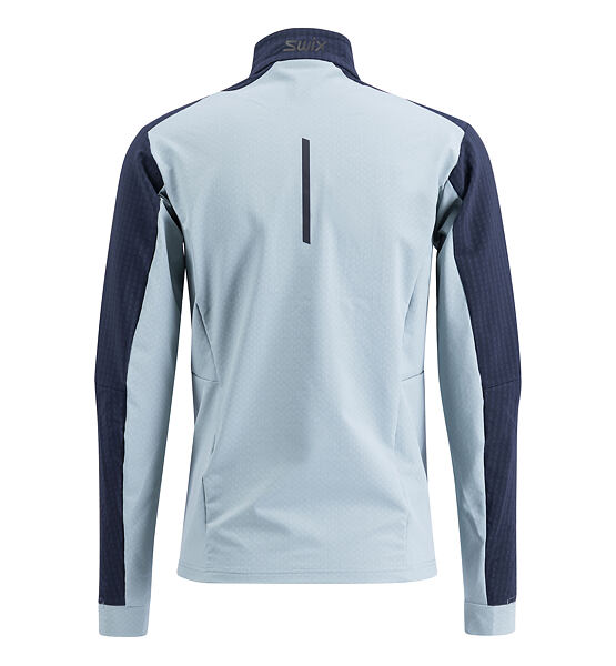 Mens functional sweatshirt Swix Pace Hybrid Full Zip Midlayer M