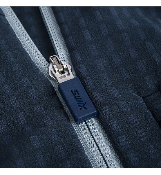 Womens functional sweatshirt Swix Pace Hybrid Full Zip Midlayer W