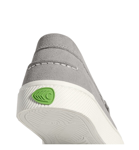 Pánské volnočasové boty Cariuma CAJU Loafer Light Grey Suede