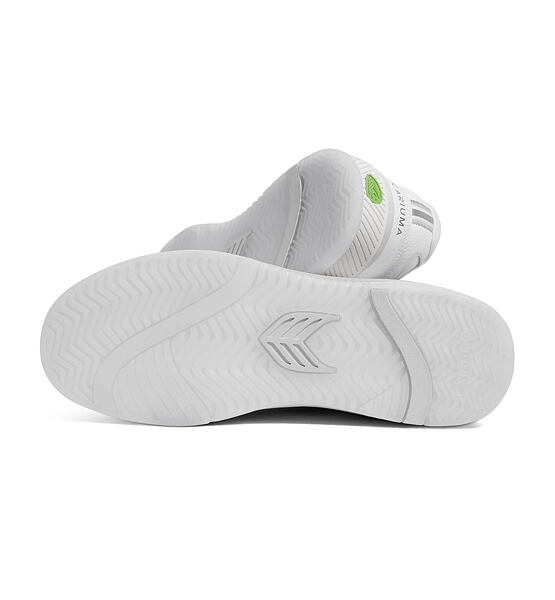 Pánské volnočasové boty Cariuma UBA White Premium Leather Ice Logo Sneaker