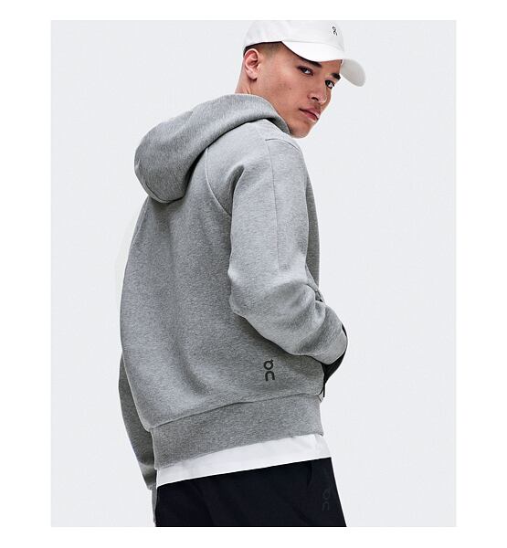 Mens sweatshirt On Focus Tech Zip Hoodie