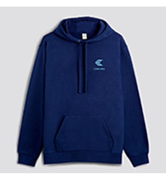 Cariuma Hoodie Navy with Blue Logo