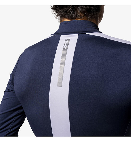 Mens functional T-shirt Swix Roadline NTS Half Zip Baselayer Top M