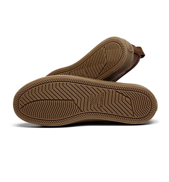 Dámské volnočasové boty Cariuma OCA Low Gum Downtown Brown Premium Leather Sneaker