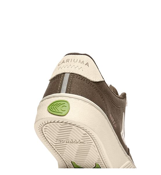 Dámské volnočasové boty Cariuma NAIOCA PRO Stripe Suede and Canvas Teak