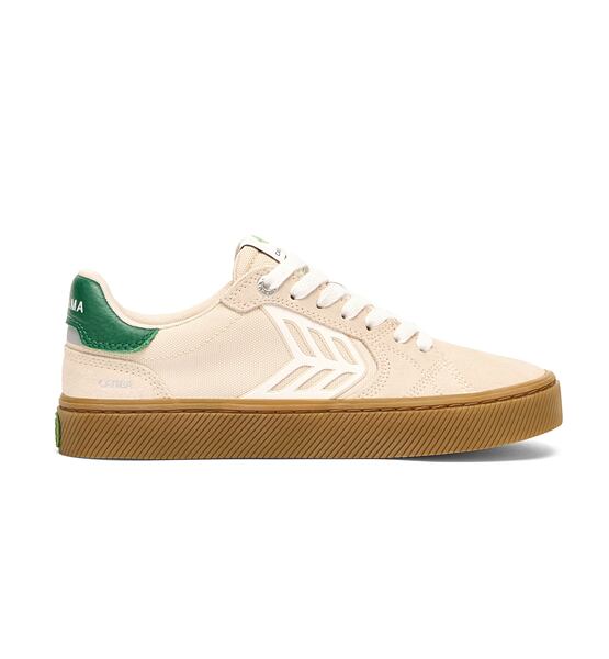 Womens leisure shoes Cariuma CATIBA PRO 2.0 Suede and Cordura Gum Angora