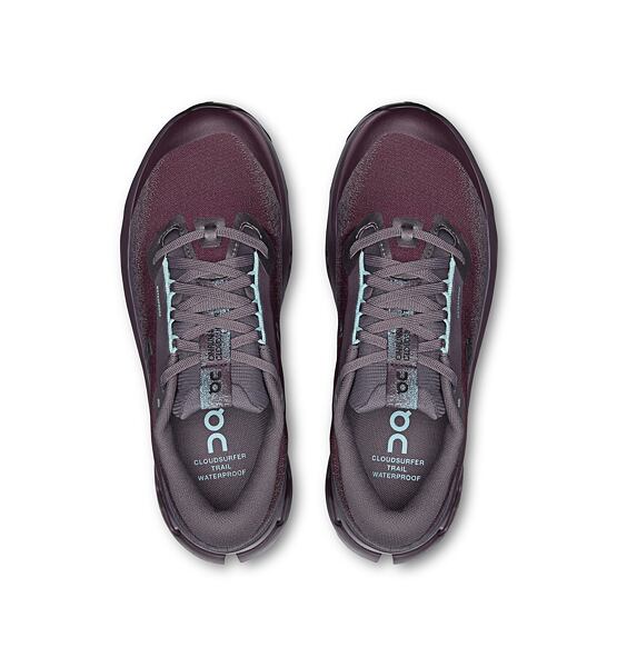 Womens Running Trail Shoes On Cloudsurfer Trail 2 Waterproof