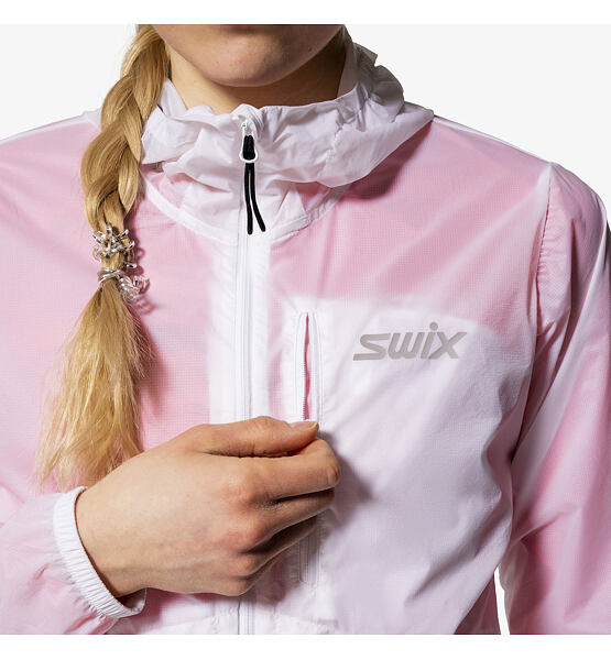 Womens running jacket Swix Pace Wind Light Hooded Jacket W