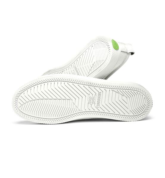 Pánské volnočasové boty Cariuma OCA Pebbled Leather White