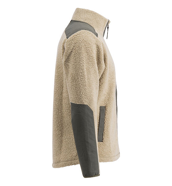 Mens jacket Lundhags Saruk Wool Pile Mid Full Zip M