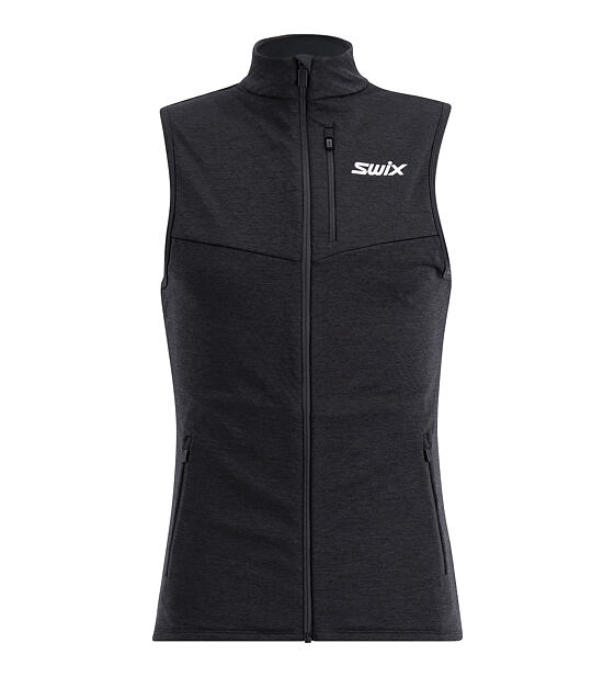 Mens cross-country ski vest Swix Dynamic Midlayer Vest M