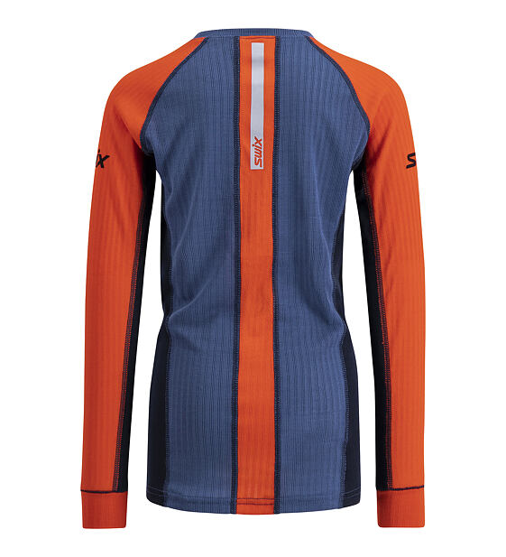Junior functional T-shirt Swix Roadline RaceX Long Sleeve Jr