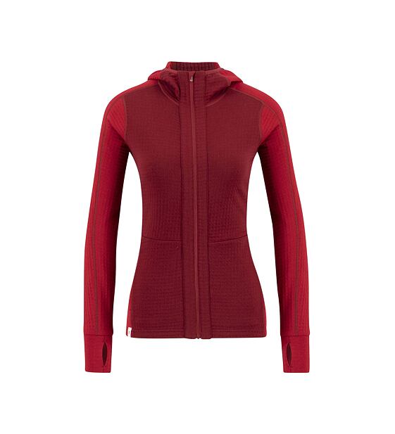 Womens merino sweatshirt Ulvang Peak Field Hooded Full Zip Midlayer