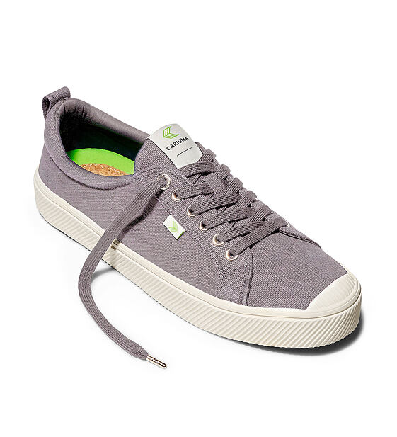 Pánské volnočasové boty Cariuma OCA Low Mystic Grey Canvas Sneaker