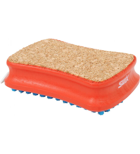Brush Swix T196B Brush rect., combi cork/nylon
