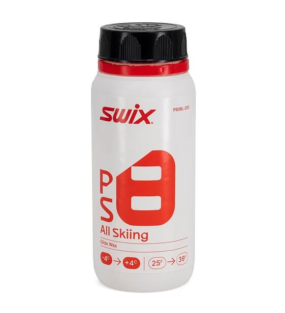 Glide wax Swix PS8 Liquid Red 250ml