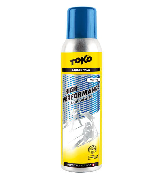 Glide wax Toko High Performance Liquid Paraffin blue 125ml
