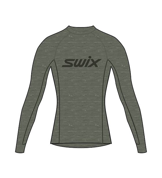 Mens functional T-shirt Swix RaceX Merino LS M