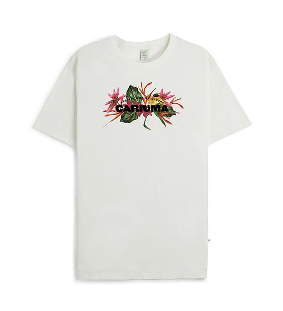 Cariuma T-Shirt Off-White Cariuma Flowers
