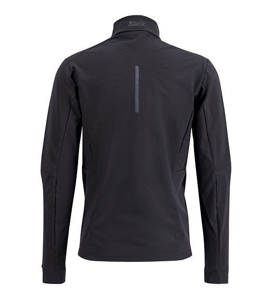 Mens functional sweatshirt Swix Pace Hybrid Full Zip Midlayer M
