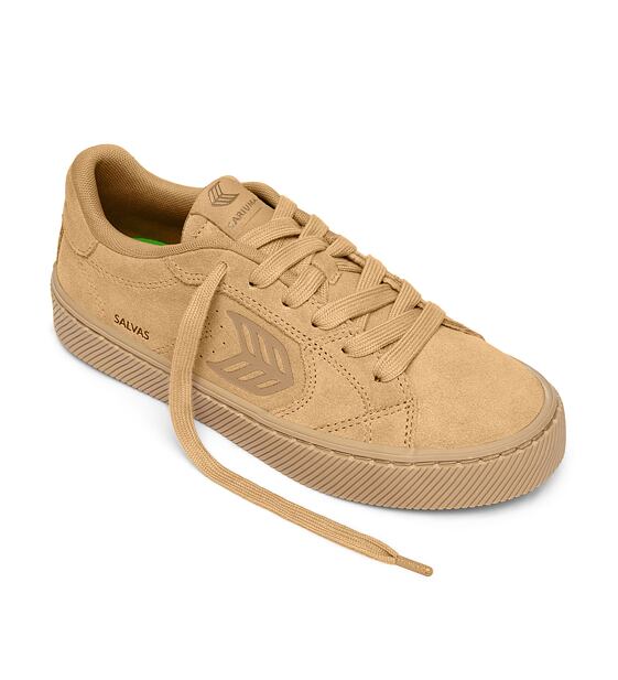 Dámské volnočasové boty Cariuma SALVAS All Latte Suede Sneaker