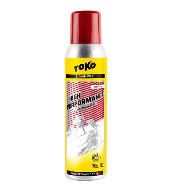 Glide wax Toko High Performance Liquid Paraffin red 125ml