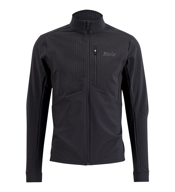 Mens functional sweatshirt Swix Pace Hybrid Full Zip Midlayer M