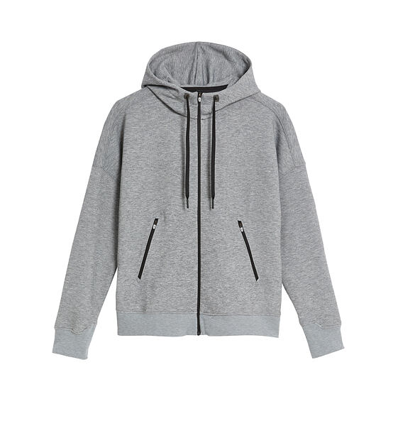 Womens sweatshirt On Zipped Hoodie