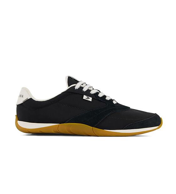 Mens leisure shoes Cariuma SUTAI Nylon and Suede Black