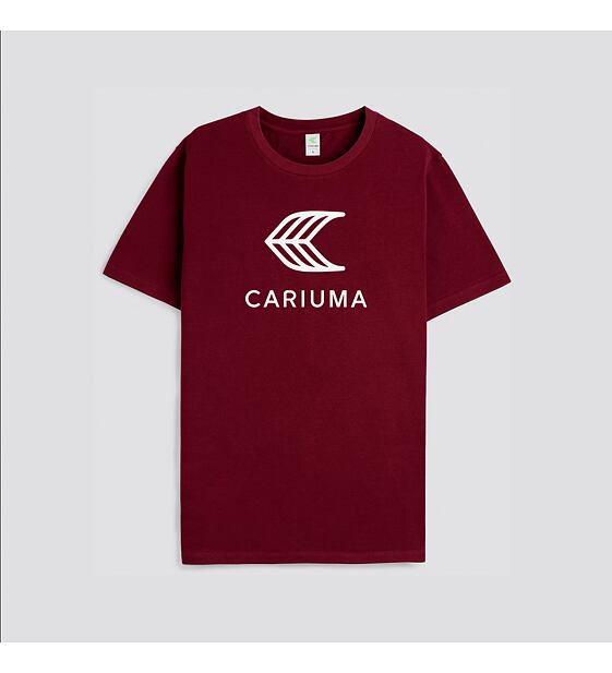 Cariuma T-Shirt Burgundy with Off-White Logo