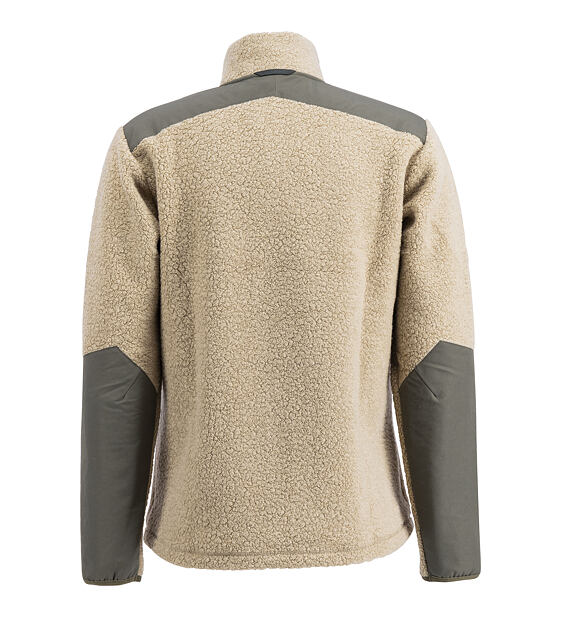 Mens jacket Lundhags Saruk Wool Pile Mid Full Zip M