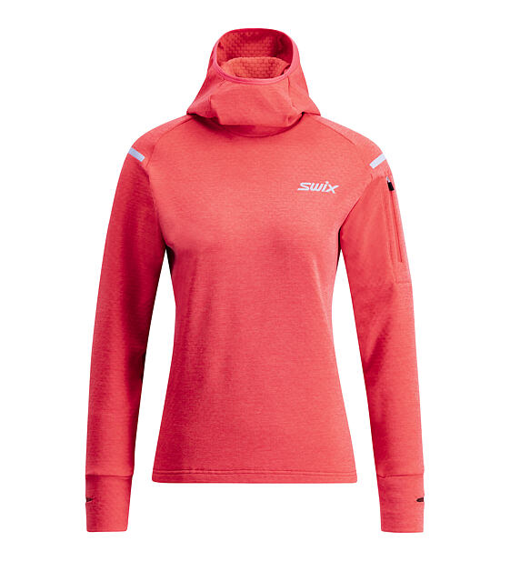Womens functional sweatshirt Swix Pace Midlayer Hooded W