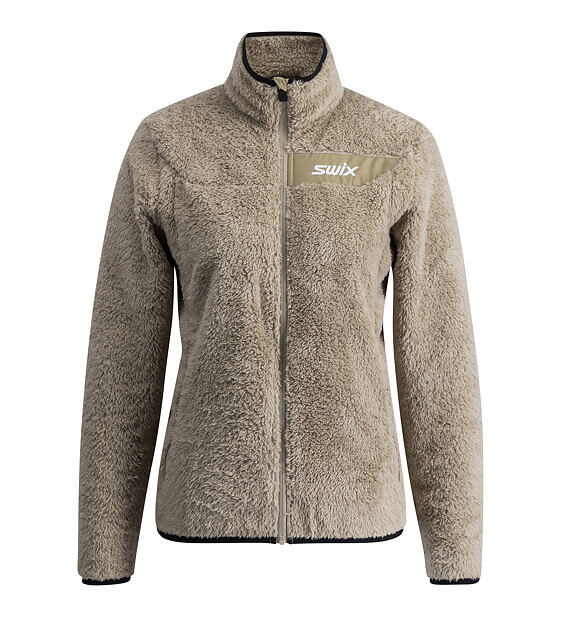 Womens sweatshirt Swix Infinity Pile Midlayer Full Zip W